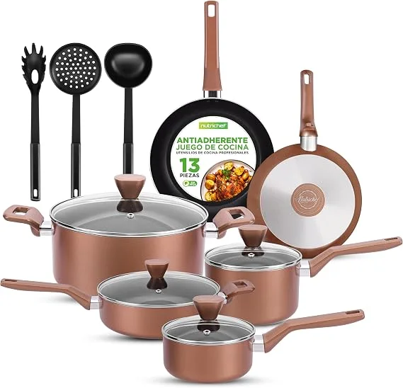 Nutrichef Juego Ollas Sartenes